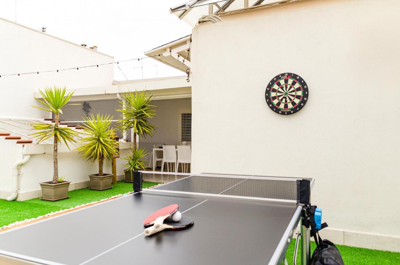 Ferienwohnung Apulialux Private 100Mq Rooftop Oasis W Jacuzzi Bari Exterior foto
