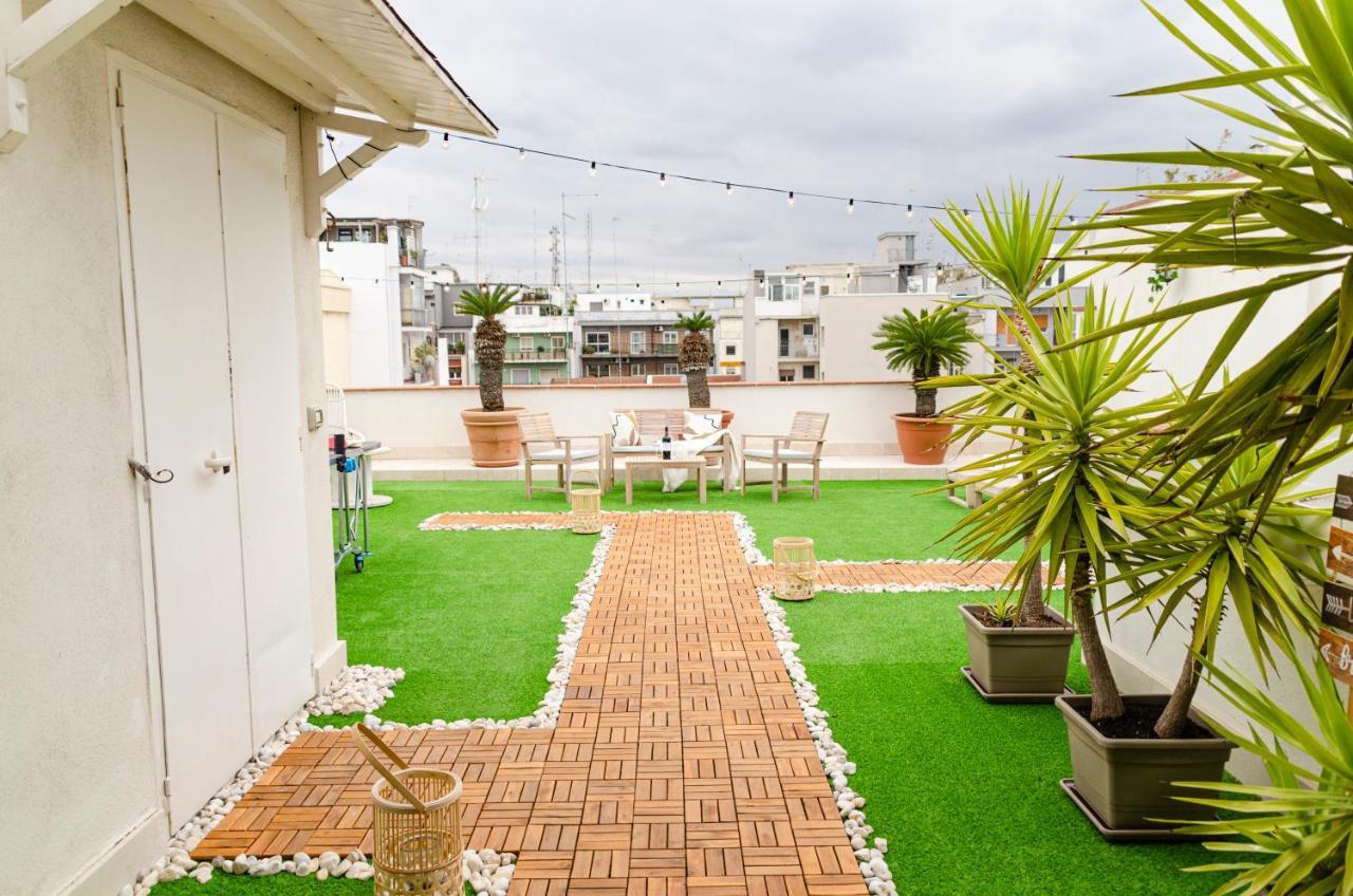Ferienwohnung Apulialux Private 100Mq Rooftop Oasis W Jacuzzi Bari Exterior foto